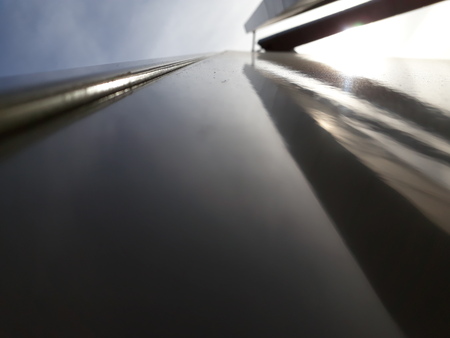 The second picture, only from the inside.の写真素材