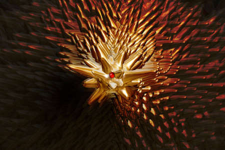 3D abstraction Illustration.の写真素材