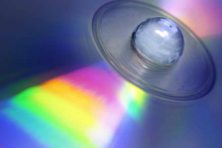 Abstract cd-rom image.の写真素材