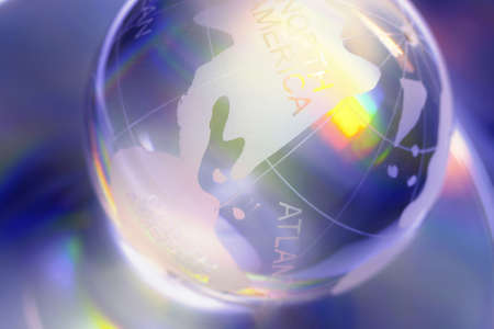 Glass world.の写真素材