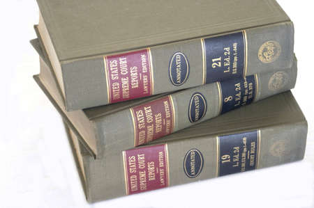 Book supreme court reports.の写真素材
