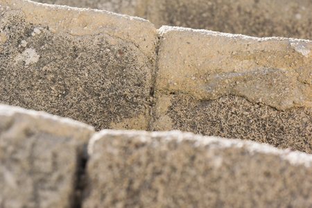 Old stone stair, perspective view, abstractionの写真素材