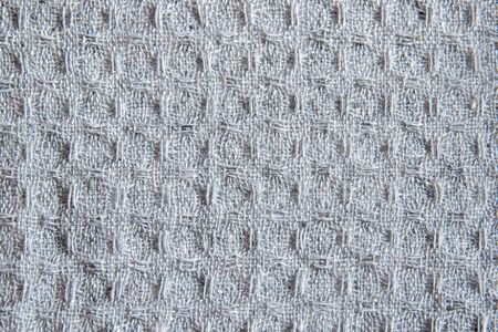 fabric texture closeup. cotton kitchen towel close-up.