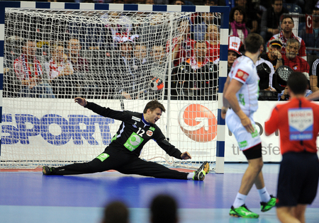 EHF Hand Ball Euro 2016 Croatia - Norwayのeditorial素材