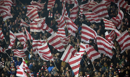 Cracov, POLAND - MARCH 12, 2016, T-Mobile Polish Extra League Premier Football League Cracovia Legia...