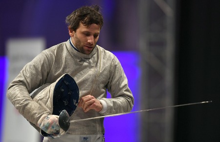 WARSAW, POLAND â€“ FEBRUARY 25: Sabre de Wolodyjowski Internationa Fencing Federation Fencing...