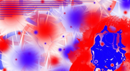 Misty spotsのイラスト素材