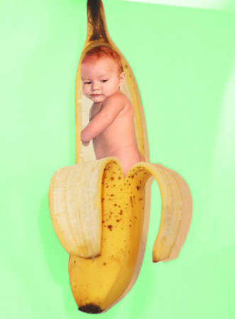 Look what I found!の写真素材