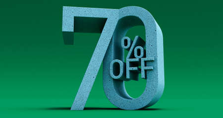 Up To 50% Off Special Offer, Sale Up to 50 Percent Off, 3d renderの写真素材