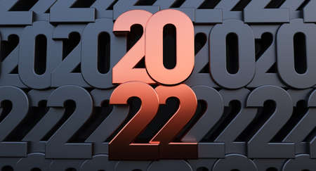 colorful blue opened and closed window isolated on blue background.の写真素材