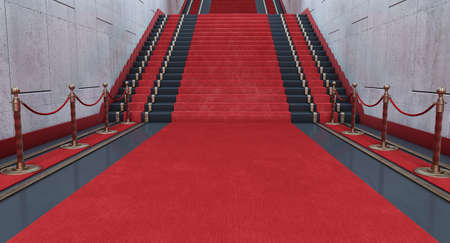 3d render of red fifteen percent isolated over white background,の写真素材