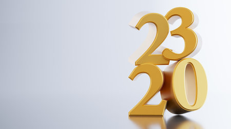 golden Special offer text idolated on white background, 3D render