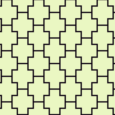 Seamless pattern. Modern stylish texture. Repeating geometric background. Linear graphic design.の写真素材