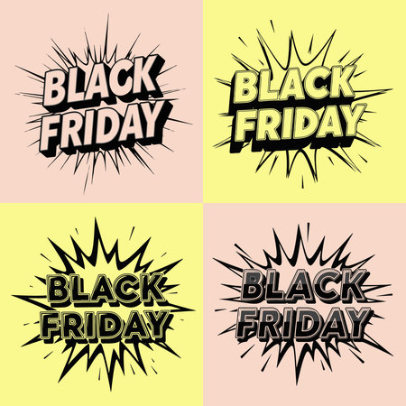 black friday design, vector illustration eps10 graphic  backgroundのイラスト素材