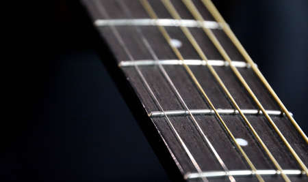 guitar close up