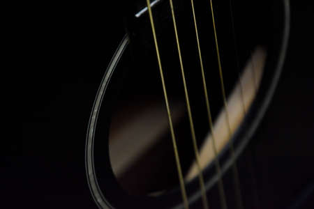 guitar close up