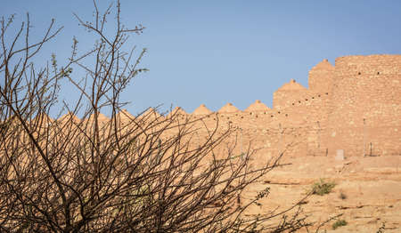 old stone wall Ad-Diriyah city