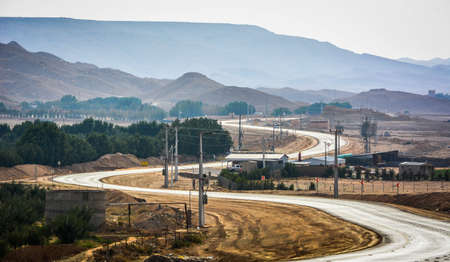 road in mountains