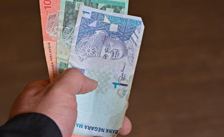 man pay money