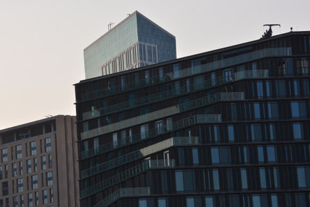 Modern Geometric Architecture at King Abdullah Financial District