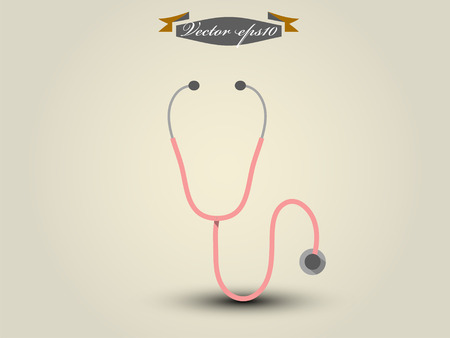 vector of stethoscopeのイラスト素材