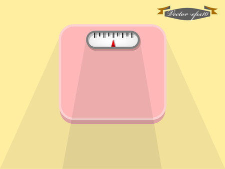 weight vectorのイラスト素材