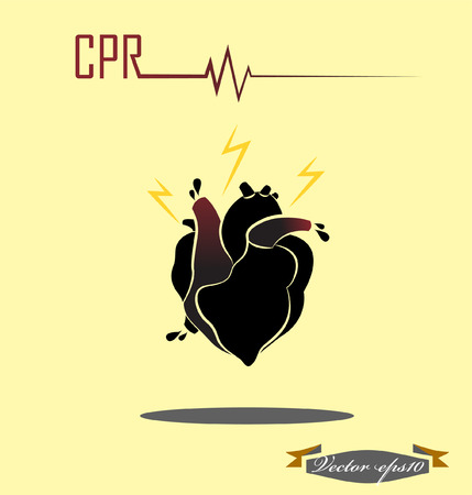 CPR conceptのイラスト素材