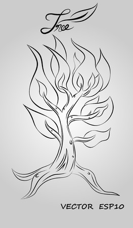 tree designのイラスト素材
