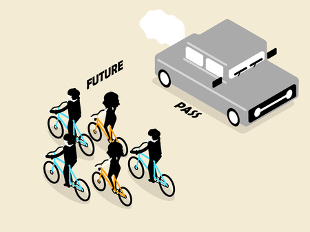 beautiful concept design of future transportation which no pollution and zero carbon