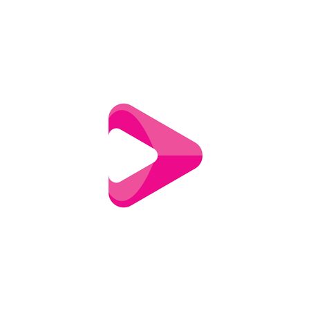play logo vector template designのイラスト素材