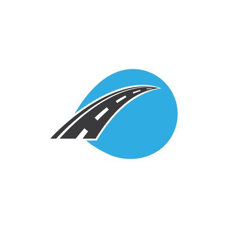 way logo vector icon template designのイラスト素材