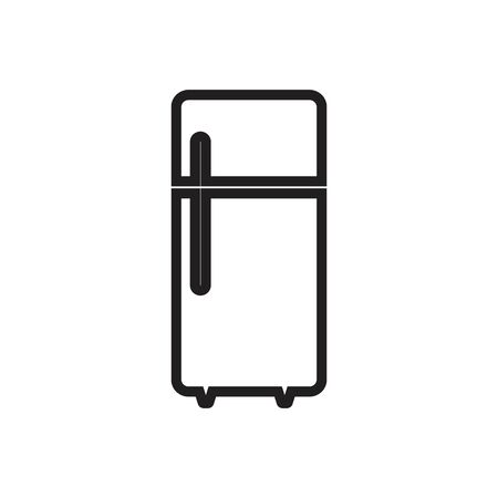 refrigerator logo icon template design illustrationのイラスト素材