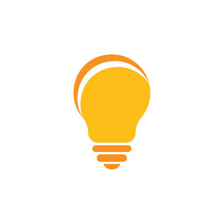 Bulb logo vector ilustration templateのイラスト素材