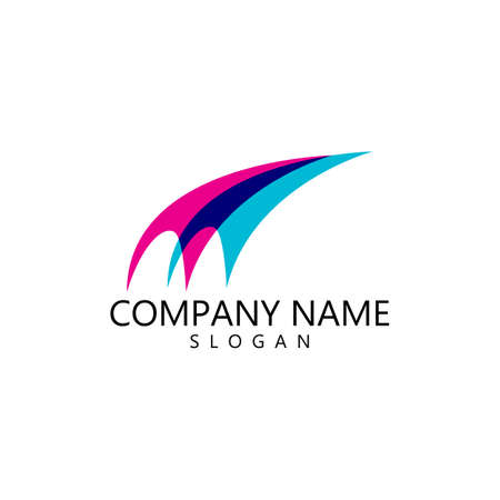 Arrow illustration logo vector templateのイラスト素材