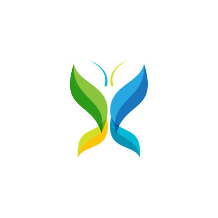 abstract vector template logo illustration designのイラスト素材