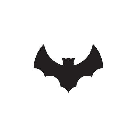 Bat ilustration logo vector templateのイラスト素材