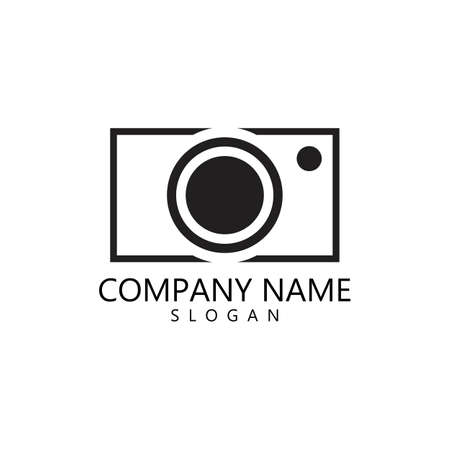 Camera icon vector template illustration designのイラスト素材