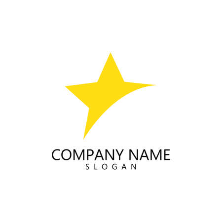 Star Logo Template vector icon illustration designのイラスト素材