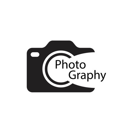 Camera icon vector template illustration designのイラスト素材