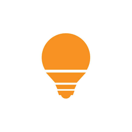 Bulb logo vector illustration templateのイラスト素材