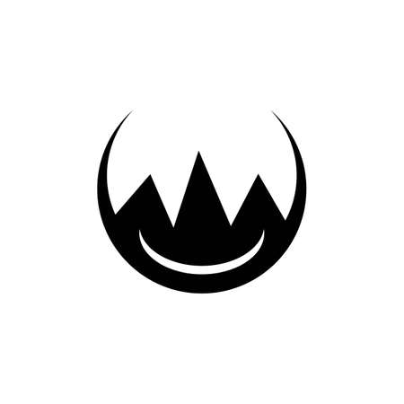 Mountain icon  Logo Business Template Vectorのイラスト素材