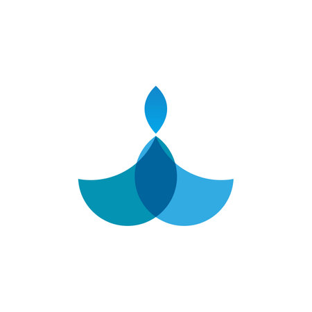 Diwali logo vector icon illustration designのイラスト素材