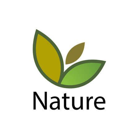 Green leaf logo ecology nature element vector iconのイラスト素材