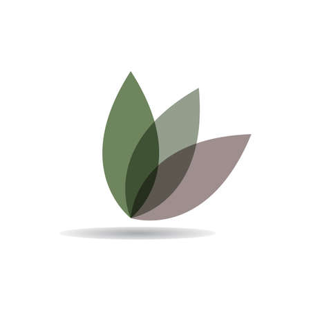 Green leaf logo ecology nature element vector iconのイラスト素材