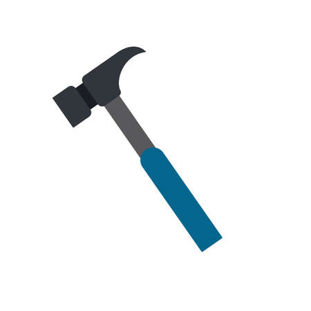 hammer logo vector template illustration designのイラスト素材