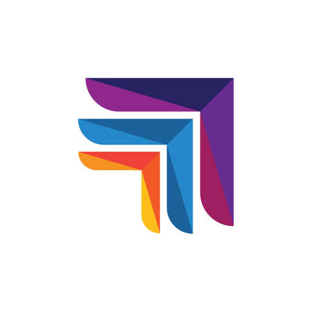 Business Finance professional logo template vector iconのイラスト素材