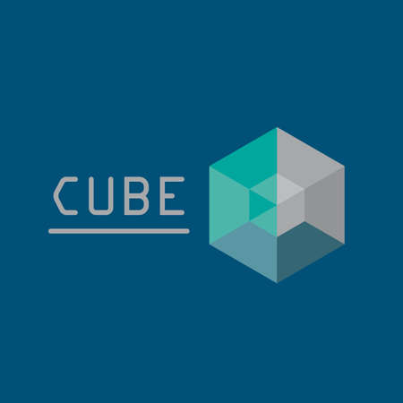 Cube business vector icon illustrationのイラスト素材