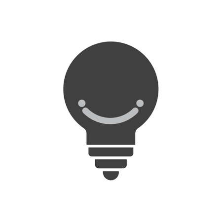 Bulb logo vector illustration templateのイラスト素材