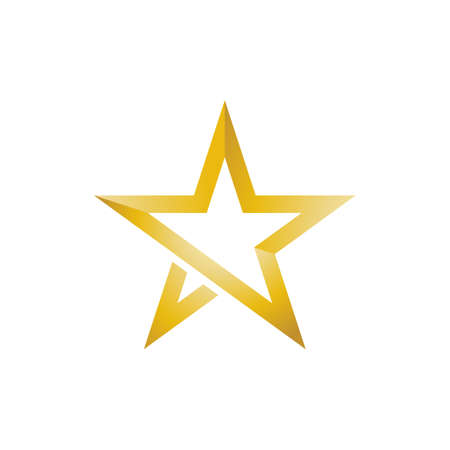 Star Logo Template vector icon illustration designのイラスト素材