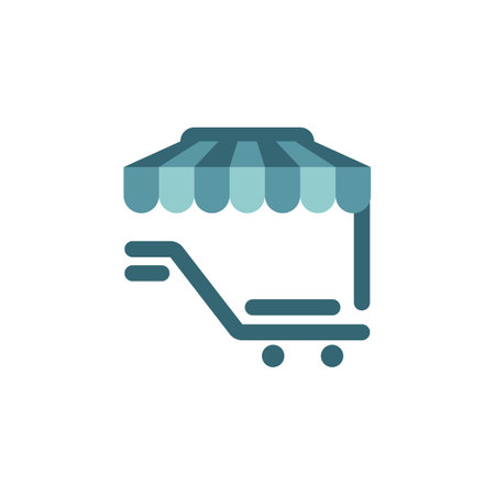 store logo icon template vectorのイラスト素材